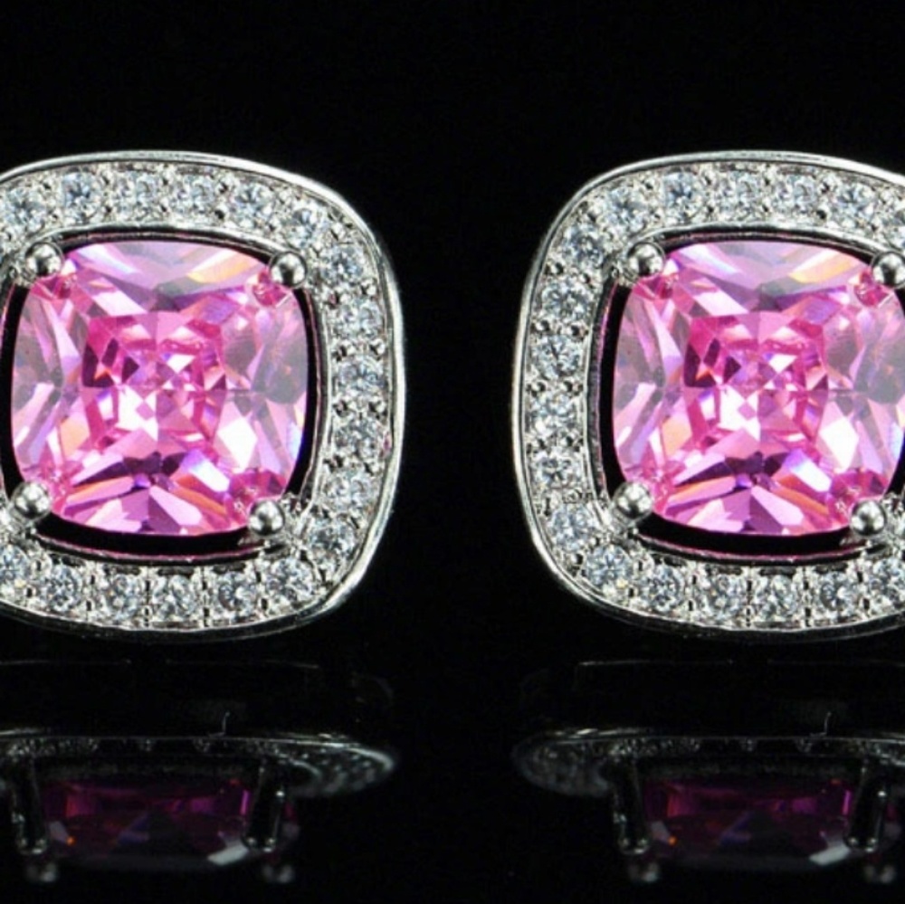 Crystal Stud Earrings - image 2